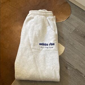 Grey whitefox sweats